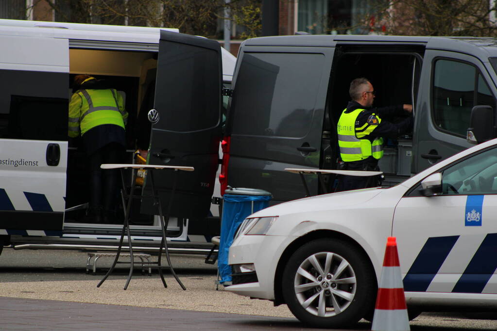 Grote verkeerscontrole door meerdere diensten