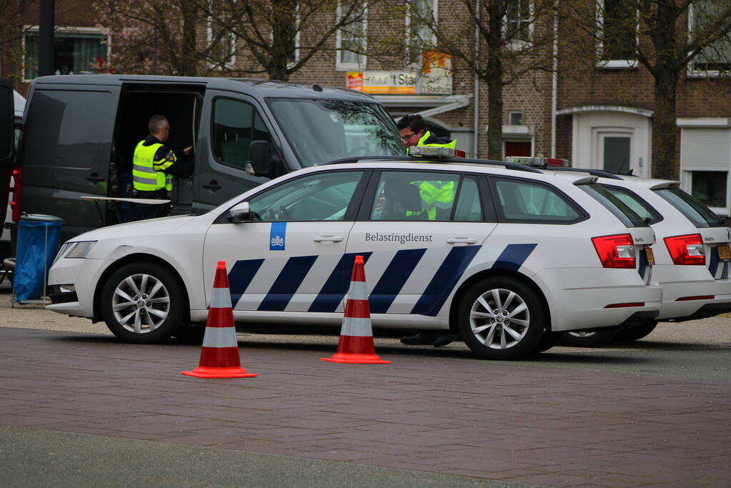 Grote verkeerscontrole door meerdere diensten