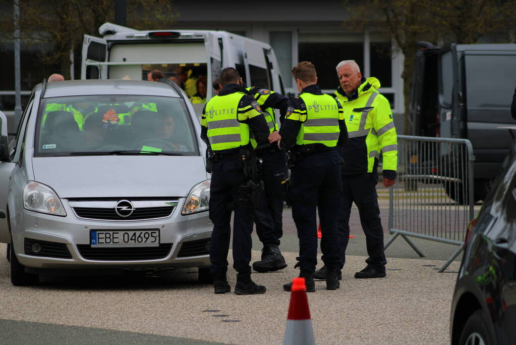 Grote verkeerscontrole door meerdere diensten
