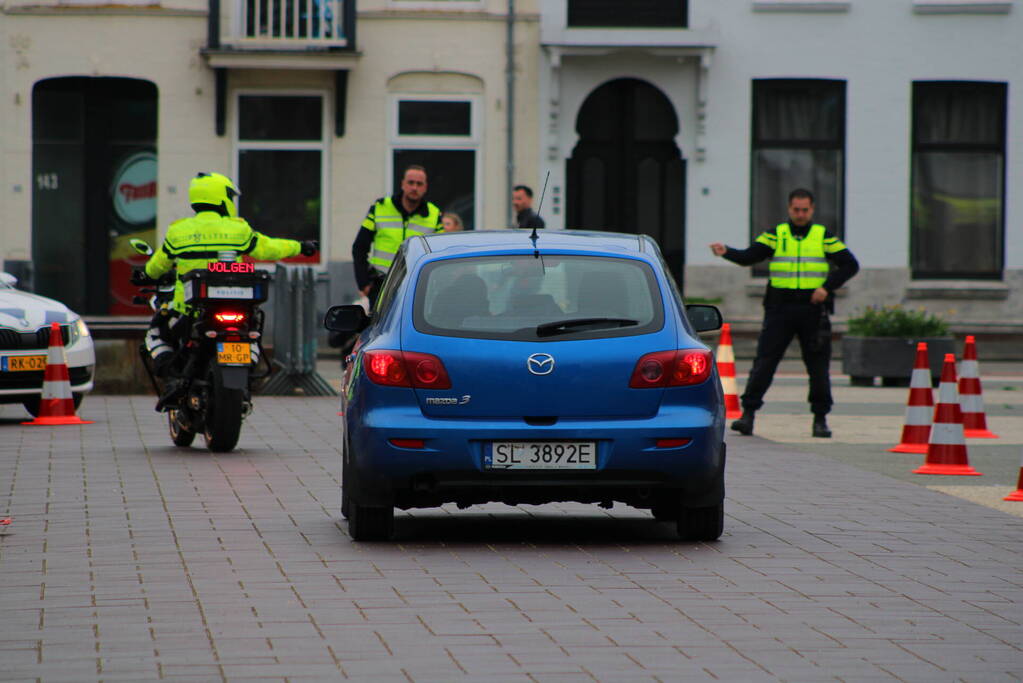 Grote verkeerscontrole door meerdere diensten