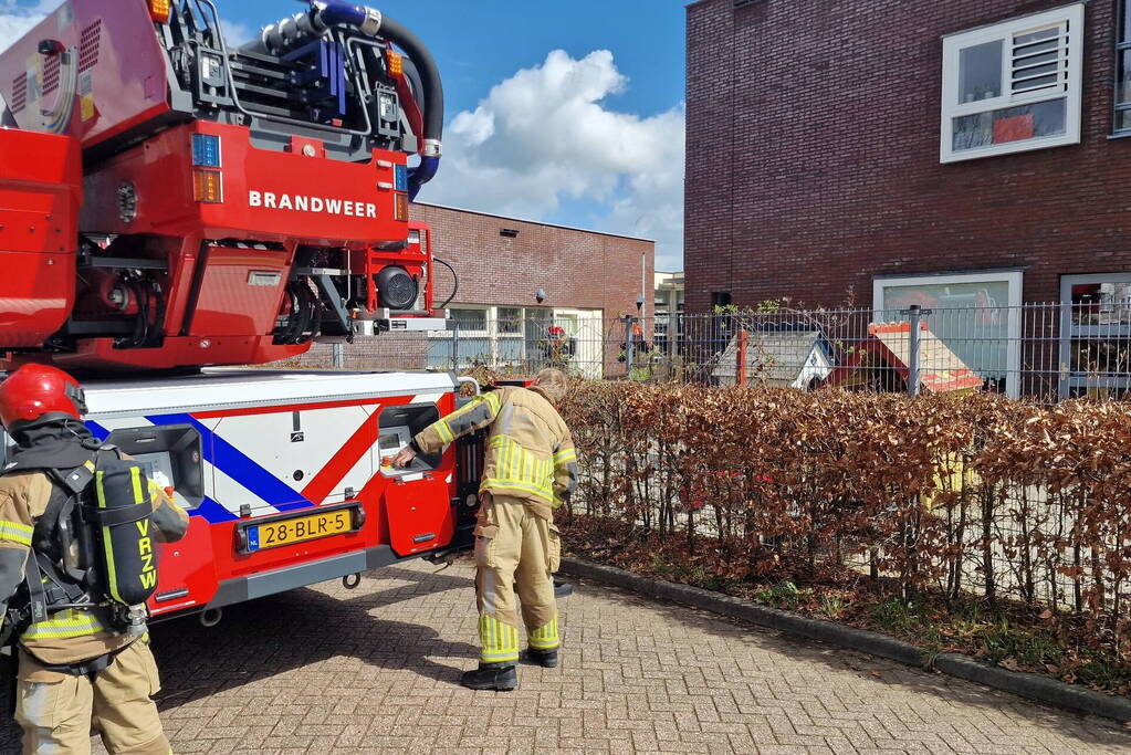 Brand bij Dynamica onderwijs
