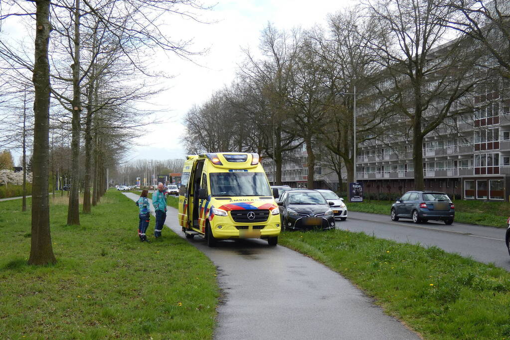 Ongeval tussen meerdere voertuigen