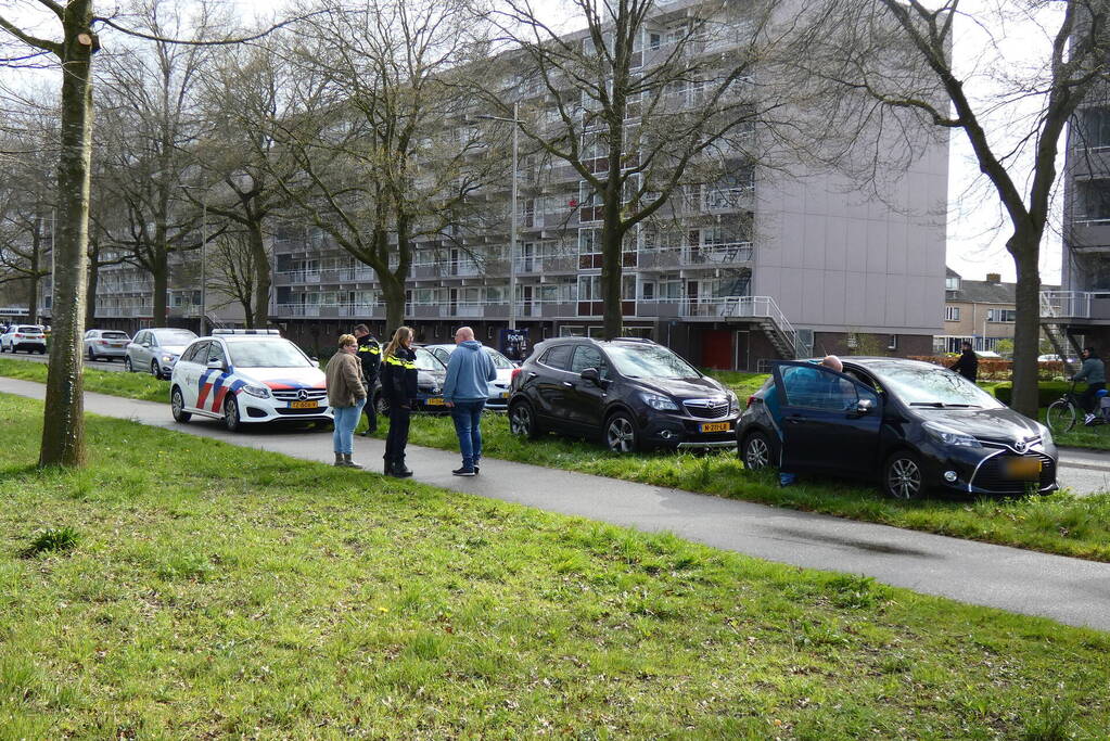 Ongeval tussen meerdere voertuigen