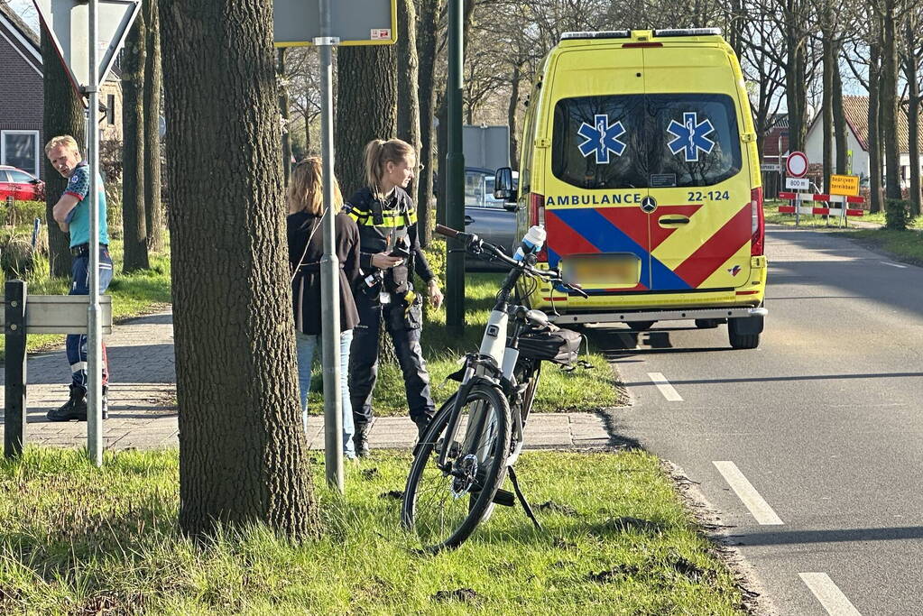 E-biker aangereden door automobiliste