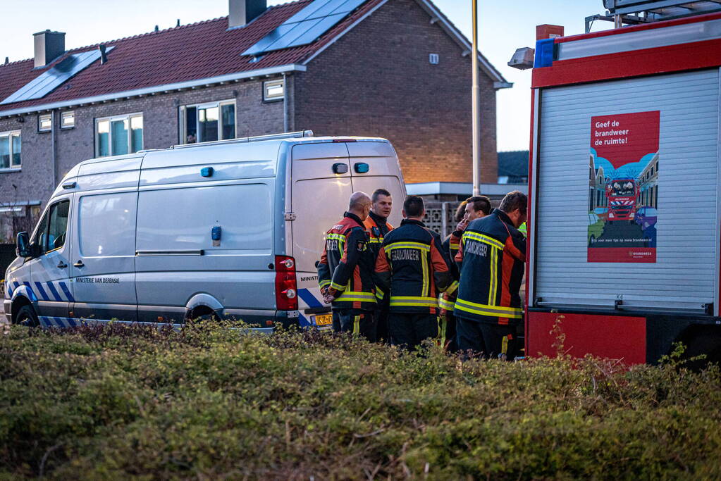 EOD onderzoekt mogelijk explosief