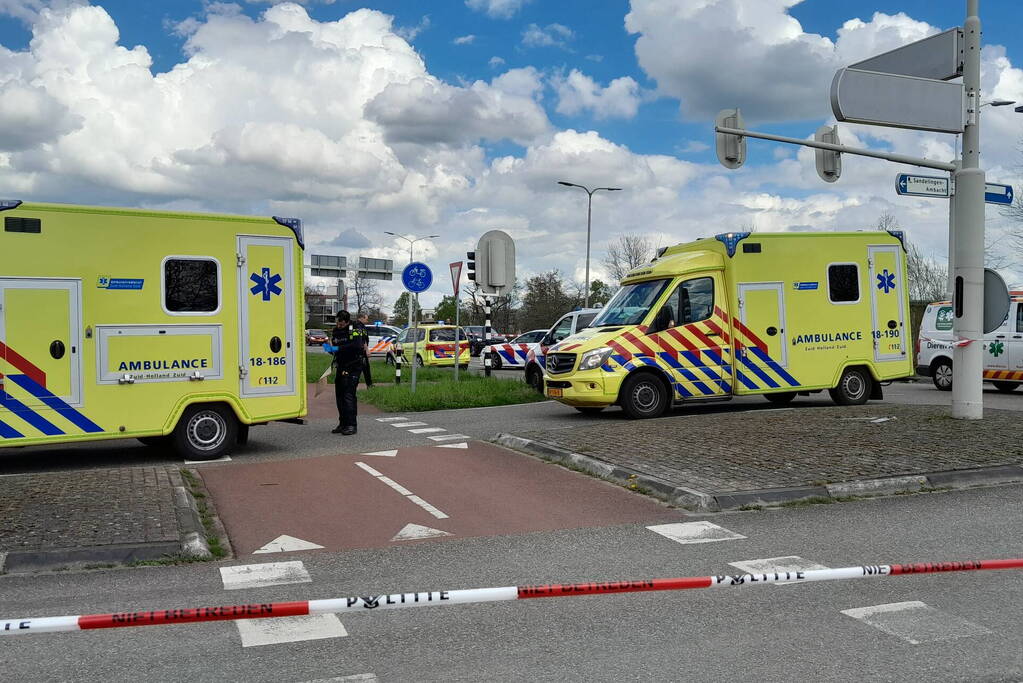 Traumahelikopter onderweg na schietpartij