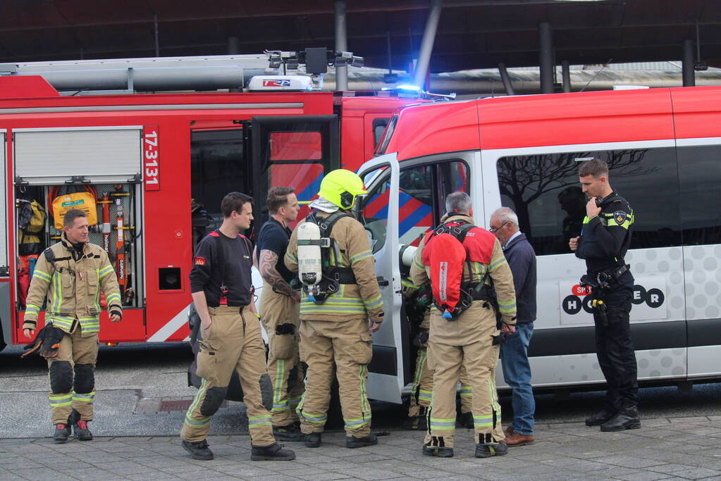Onderzoek naar brand in bus