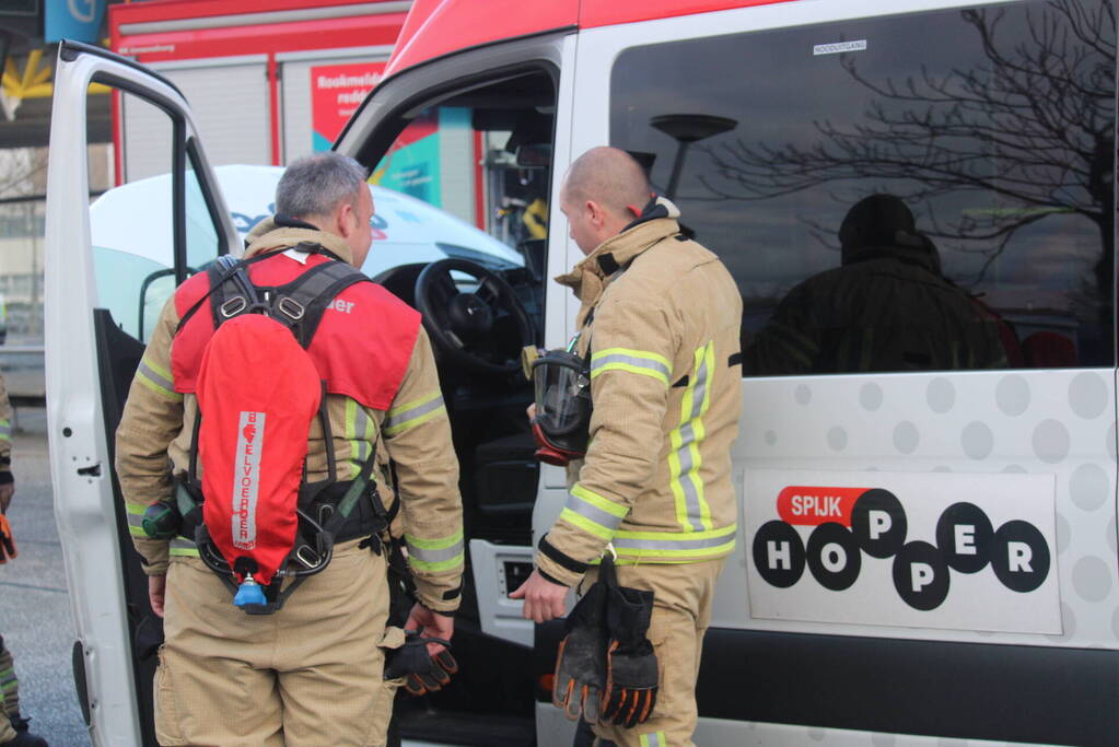 Onderzoek naar brand in bus