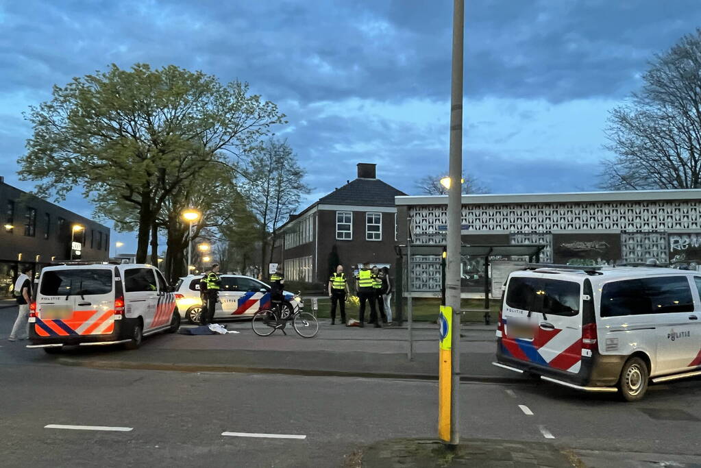 Veel politie ingezet bij aanhouding