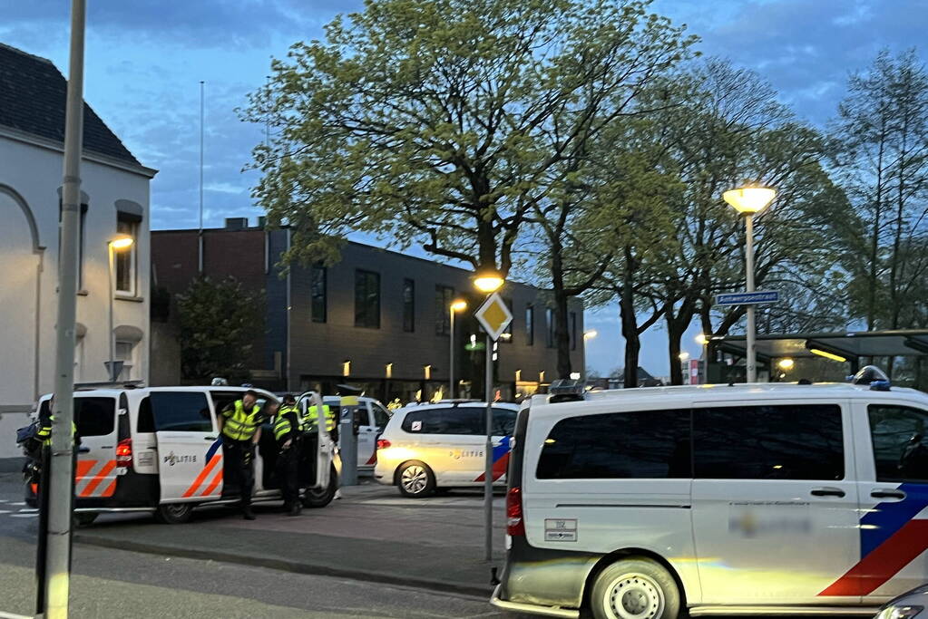 Veel politie ingezet bij aanhouding