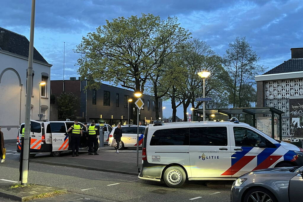 Veel politie ingezet bij aanhouding
