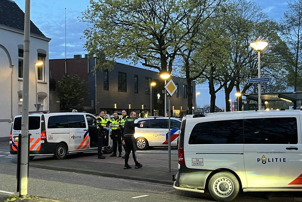 Veel politie ingezet bij aanhouding