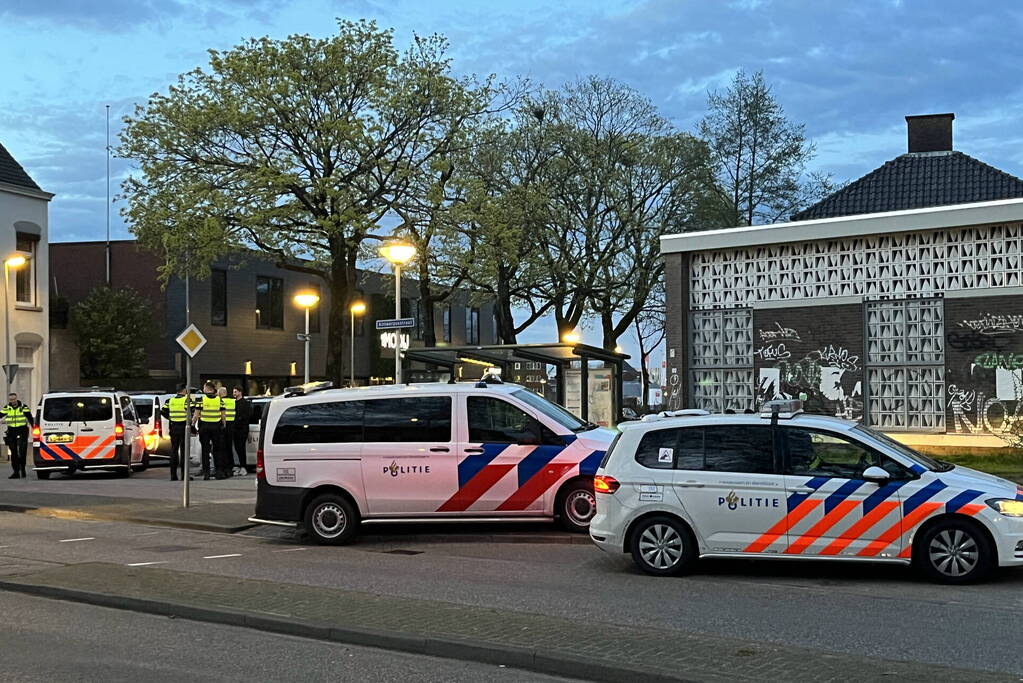 Veel politie ingezet bij aanhouding