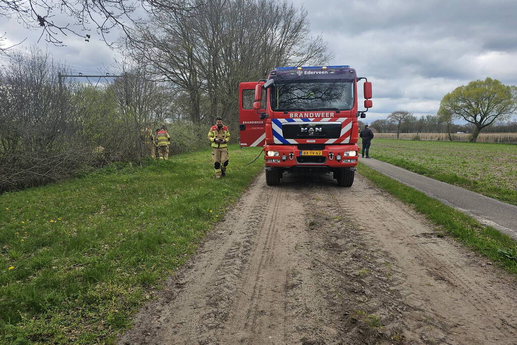 Treinverkeer vertraagd door buitenbrand