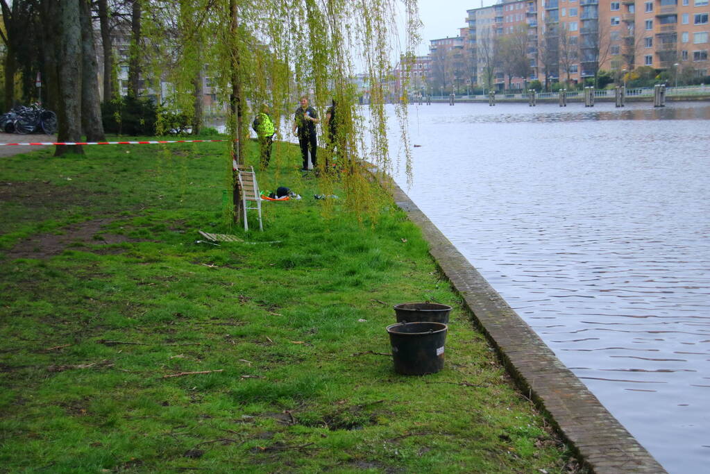 Handgranaat gevonden tijdens magneetvissen