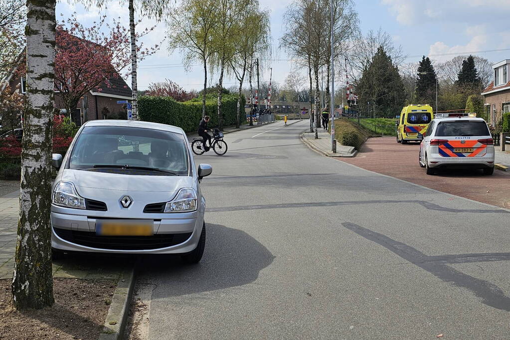 Fietser gewond bij botsing met personenwagen