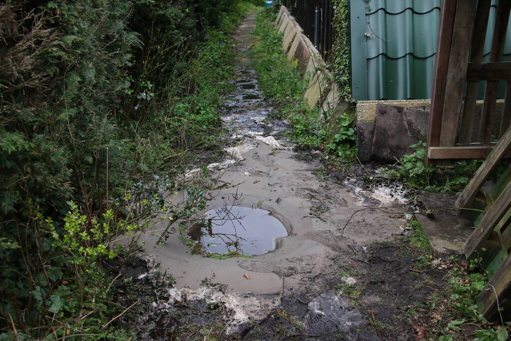 Gaslekkage door graafwerkzaamheden