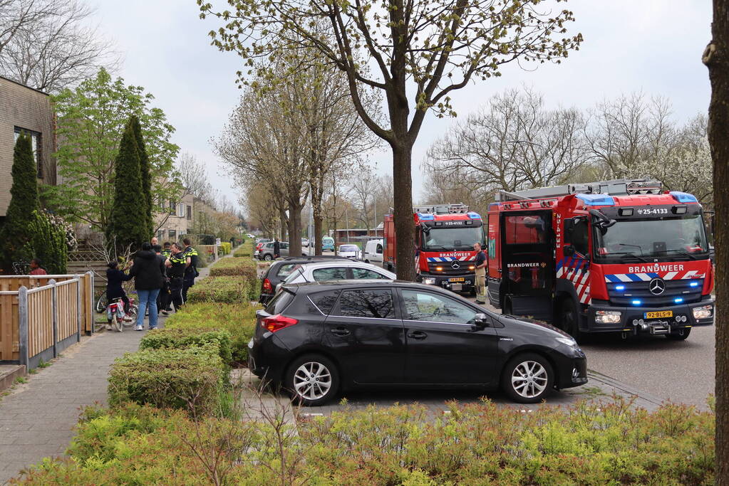 Brand in woning snel onder controle