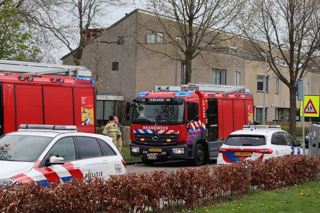 Brand in woning snel onder controle