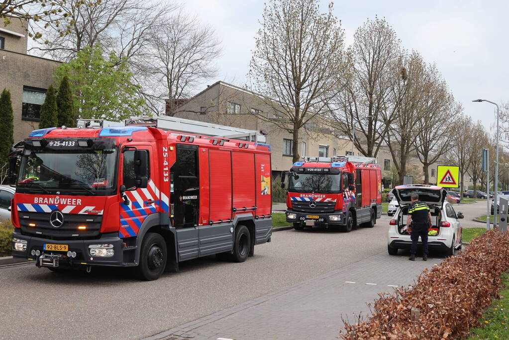 Brand in woning snel onder controle