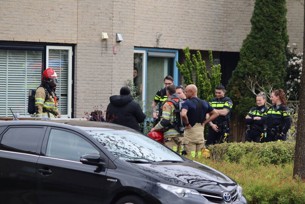 Brand in woning snel onder controle