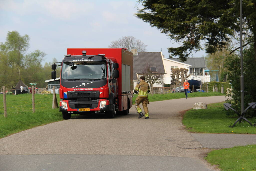 Brand in woning snel onder controle