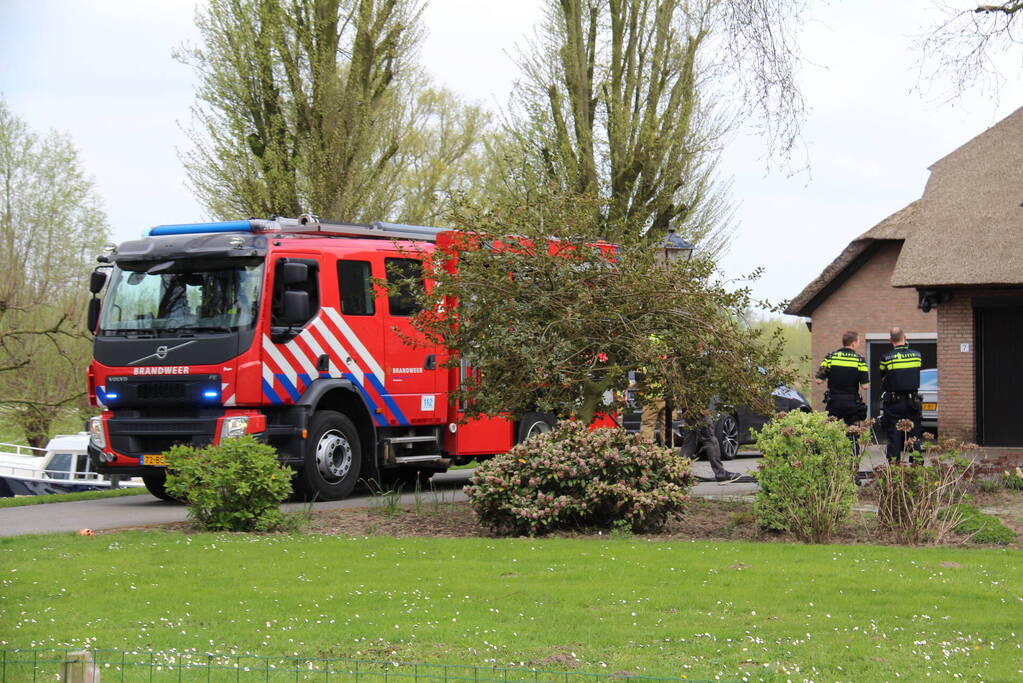 Brand in woning snel onder controle