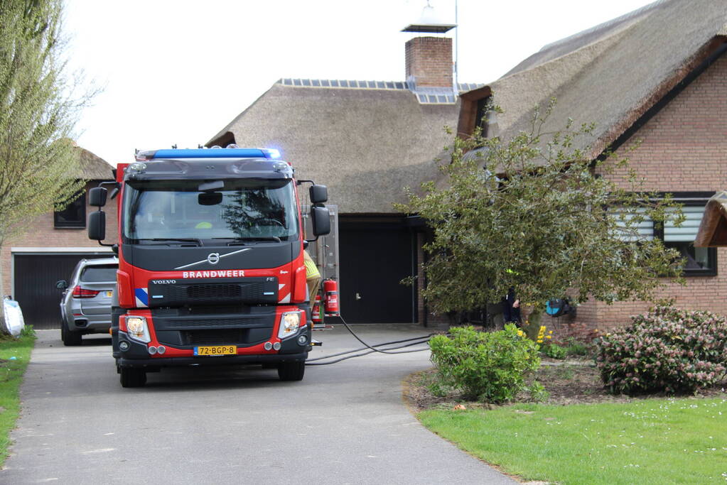 Brand in woning snel onder controle