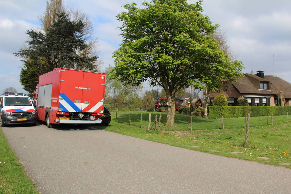 Brand in woning snel onder controle