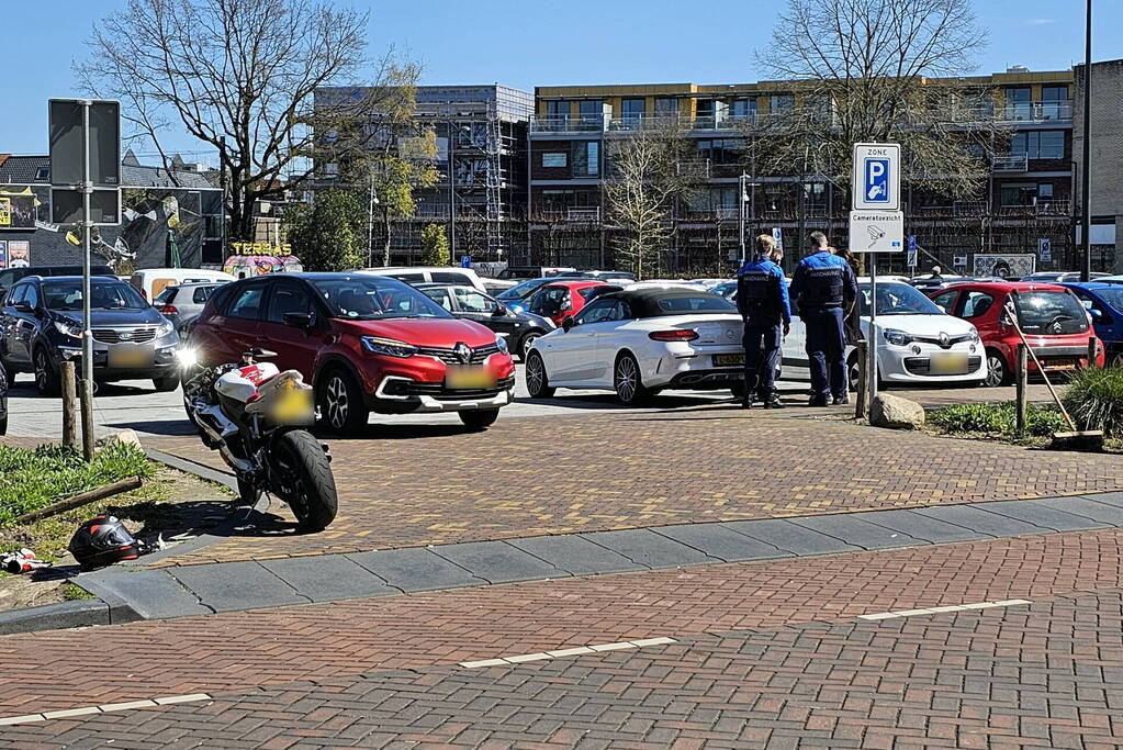 Blikschade bij aanrijding met motor