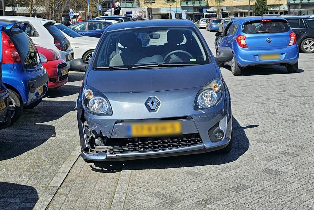 Blikschade bij aanrijding met motor