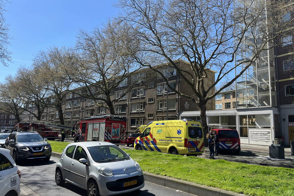 Meerdere gewonden bij brand in flatwoning