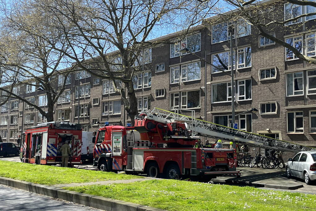 Meerdere gewonden bij brand in flatwoning
