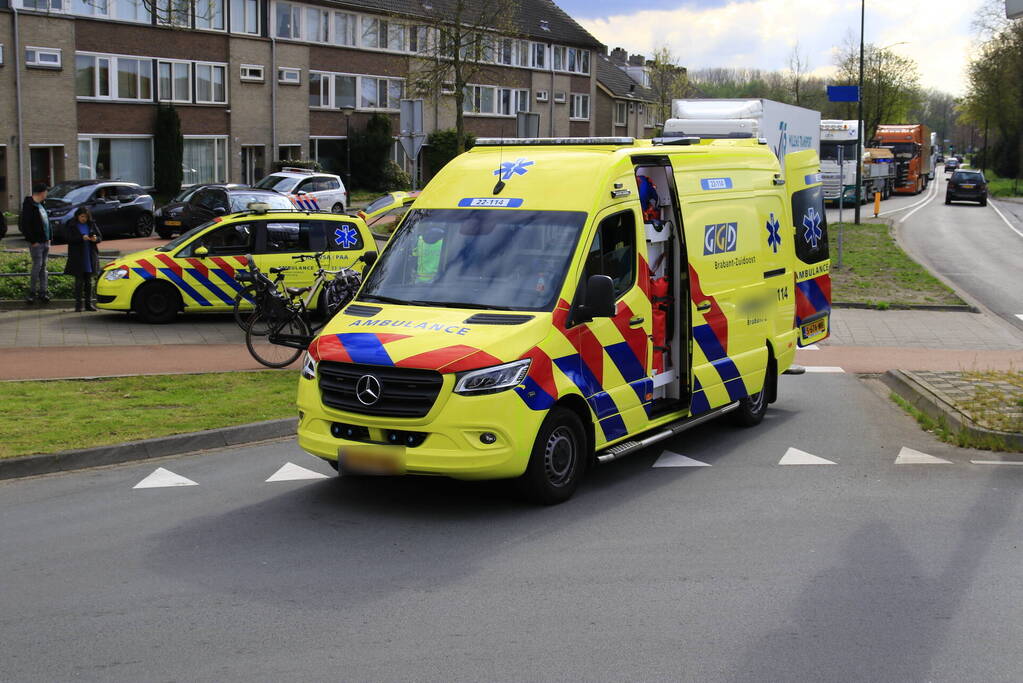 Fietser gewond bij botsing met automobilist