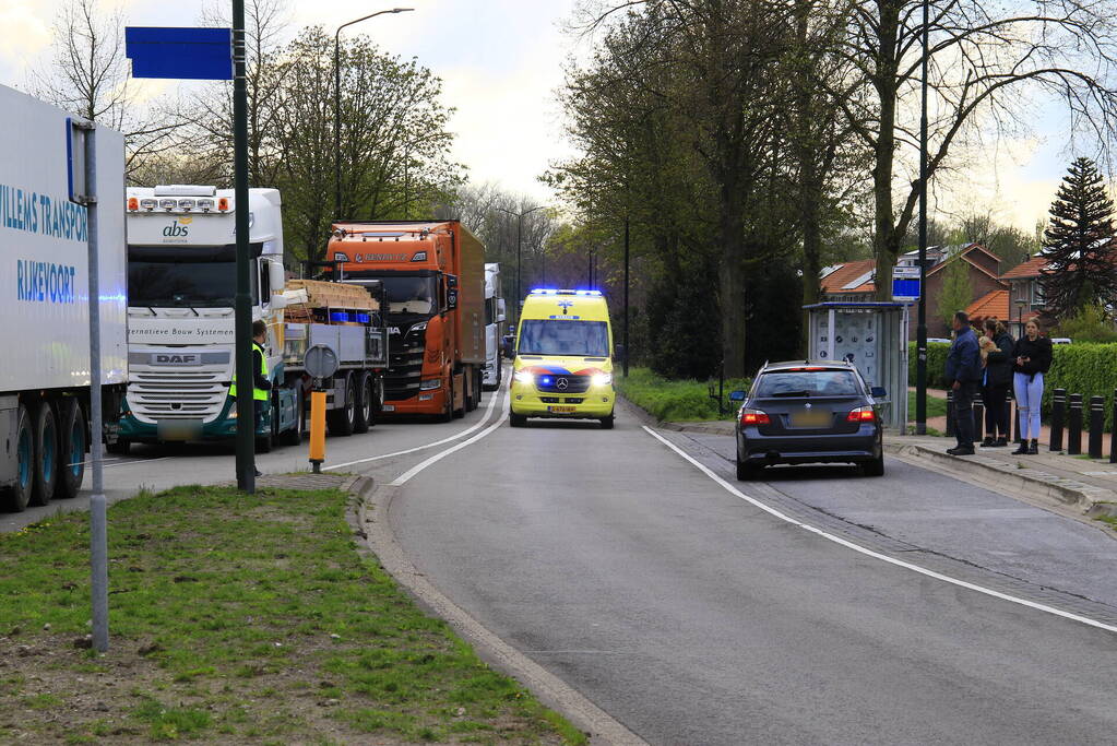 Fietser gewond bij botsing met automobilist