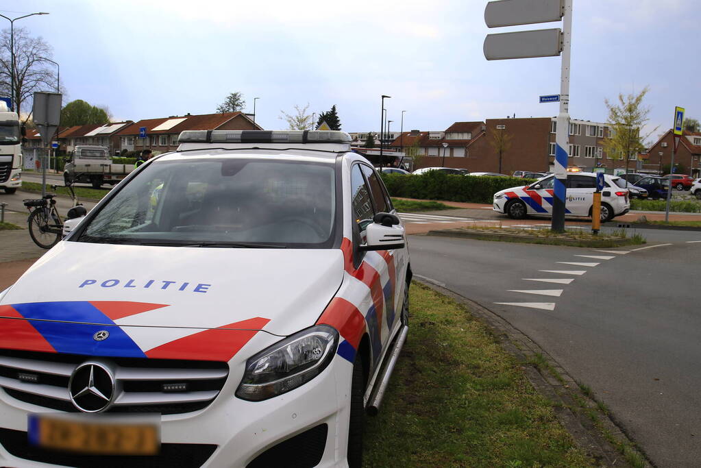 Fietser gewond bij botsing met automobilist