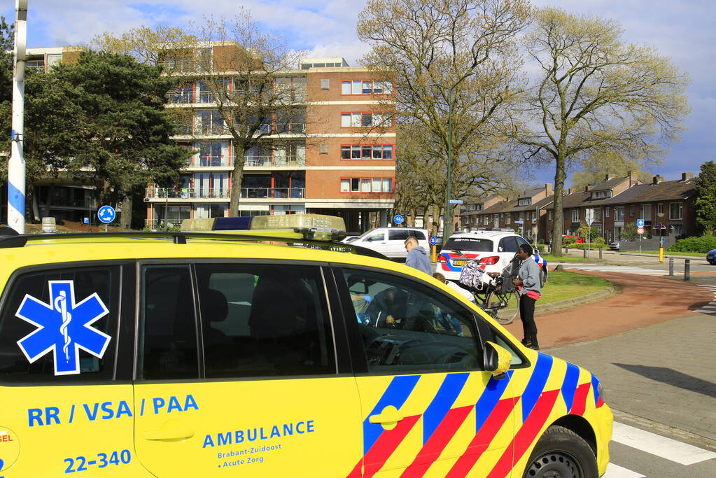 Fietser gewond bij botsing met automobilist