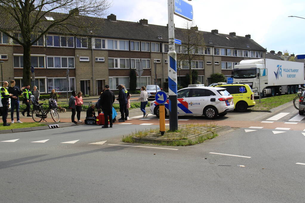Fietser gewond bij botsing met automobilist