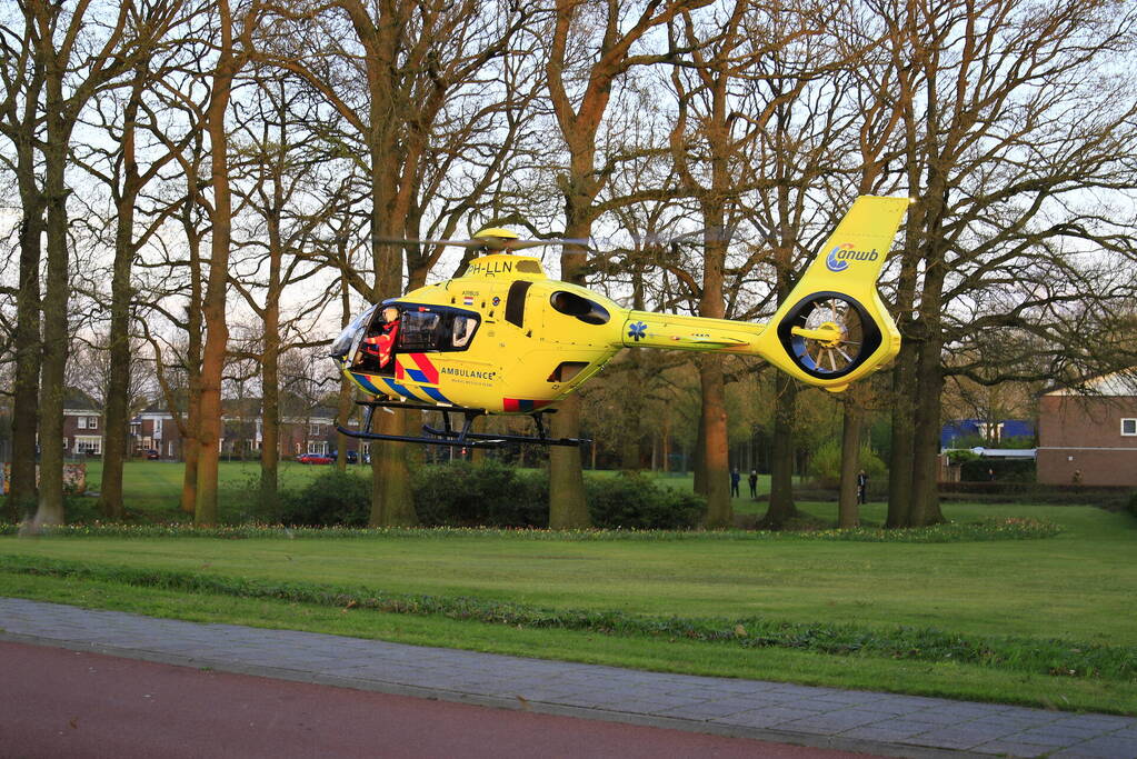 Motorrijder ernstig gewond bij eenzijdig ongeval
