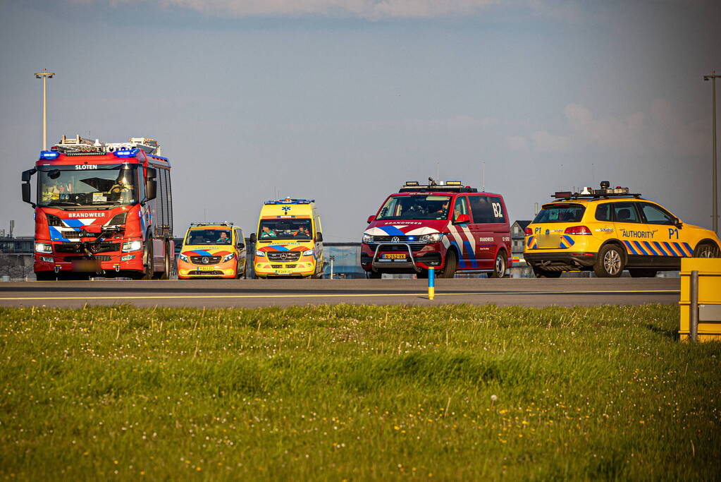 Polderbaan dicht door kerosinelek Boeing 747
