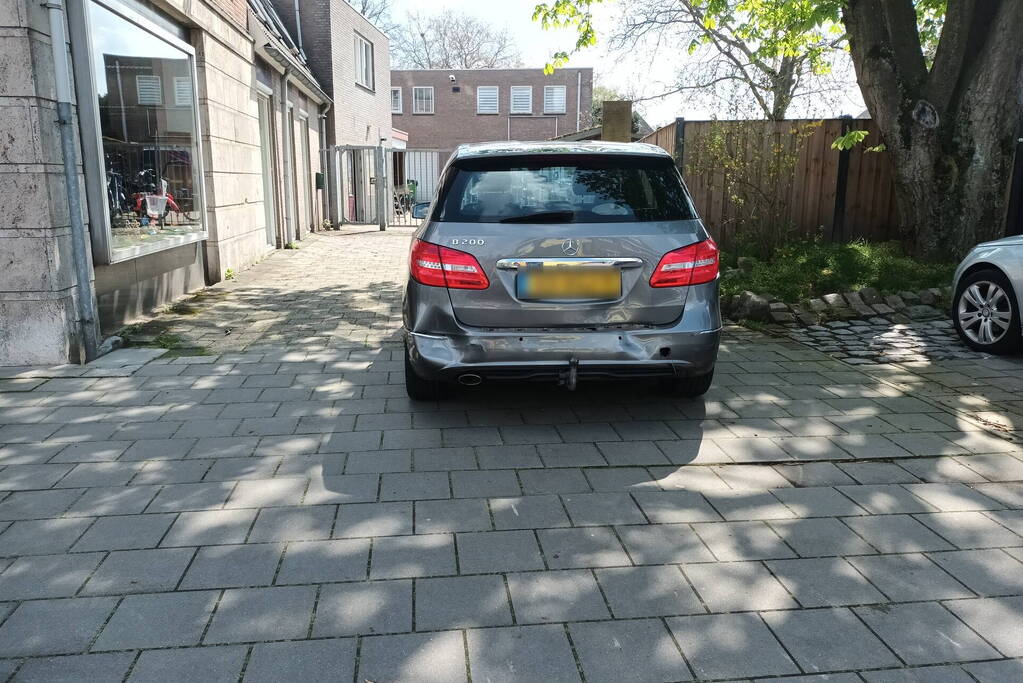 Schade bij kop-staart aanrijding