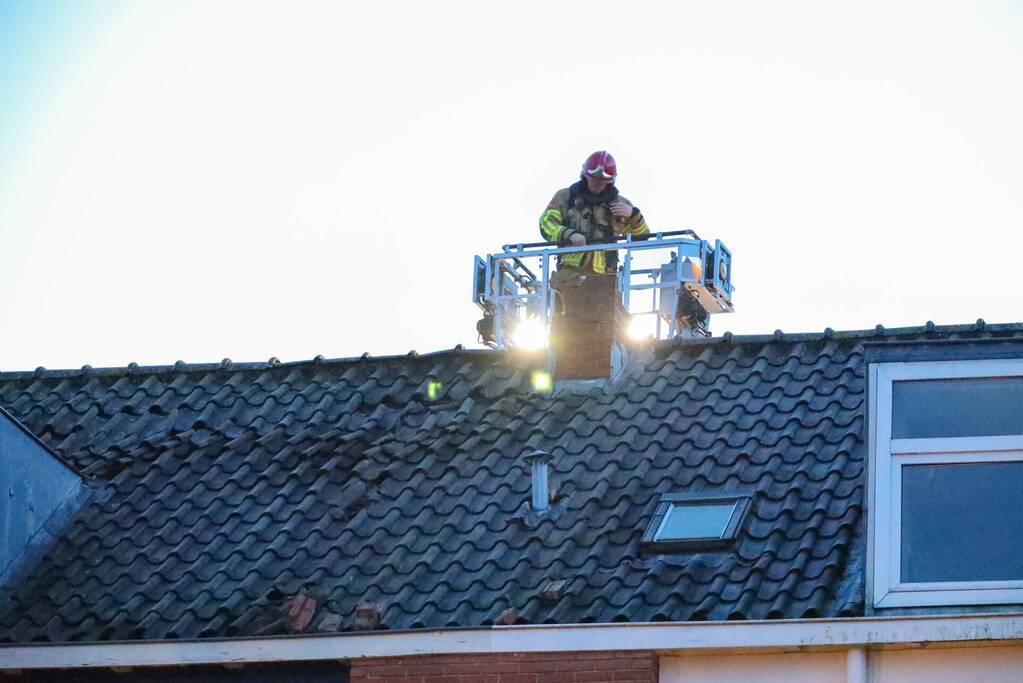 Veel schade bij bliksem ingeslag