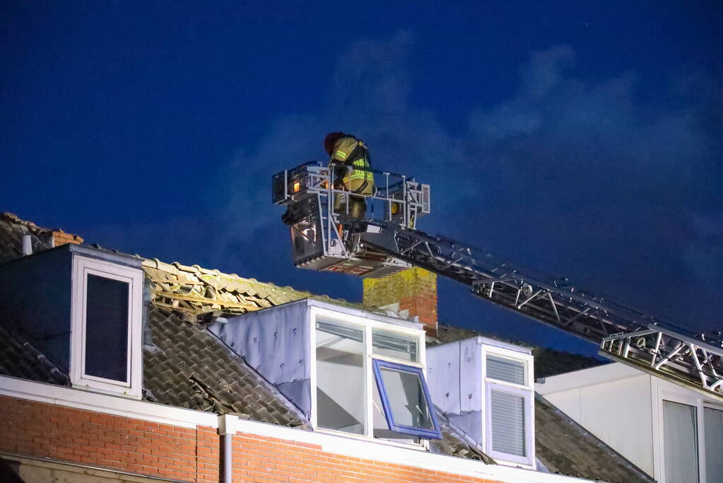 Veel schade bij bliksem ingeslag