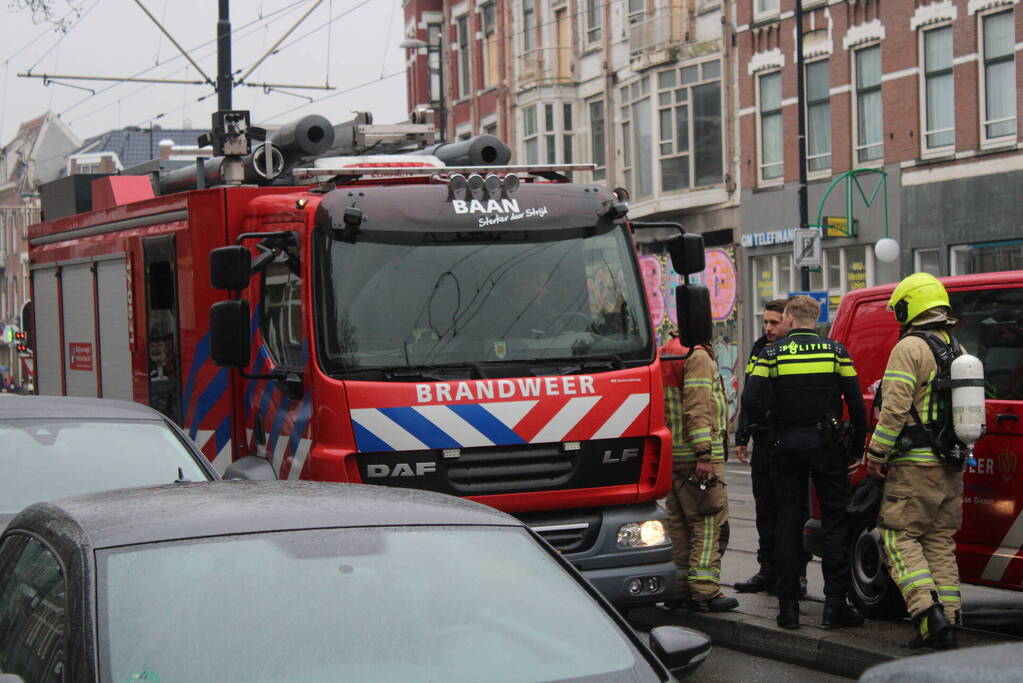 Onderzoek naar gaslucht in winkel