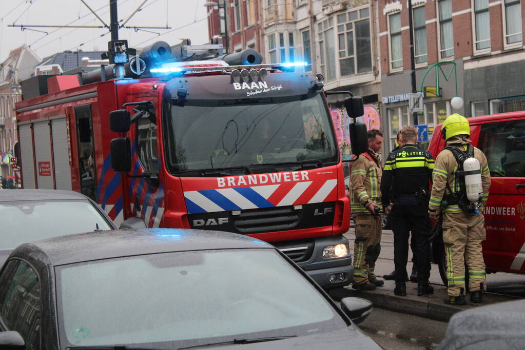 Onderzoek naar gaslucht in winkel