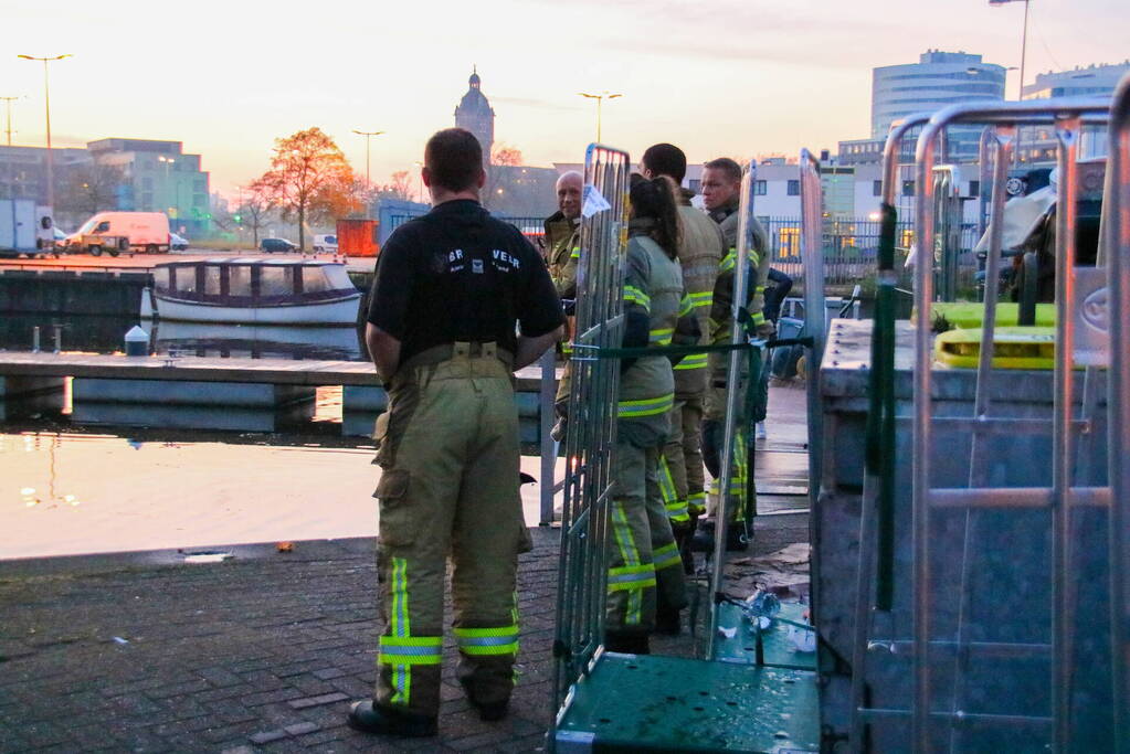Pleziervaartuig volledig gezonken
