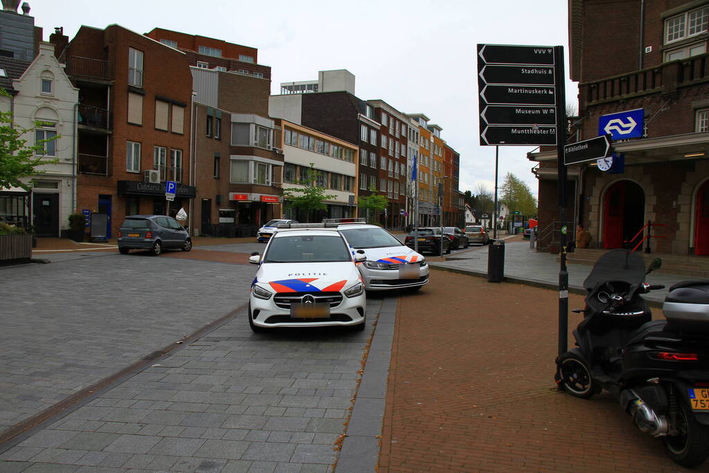 Politie ingezet op station