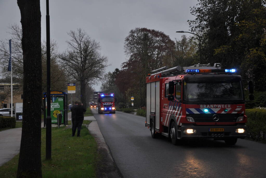 Brandweer doet onderzoek naar schoorsteenbrand