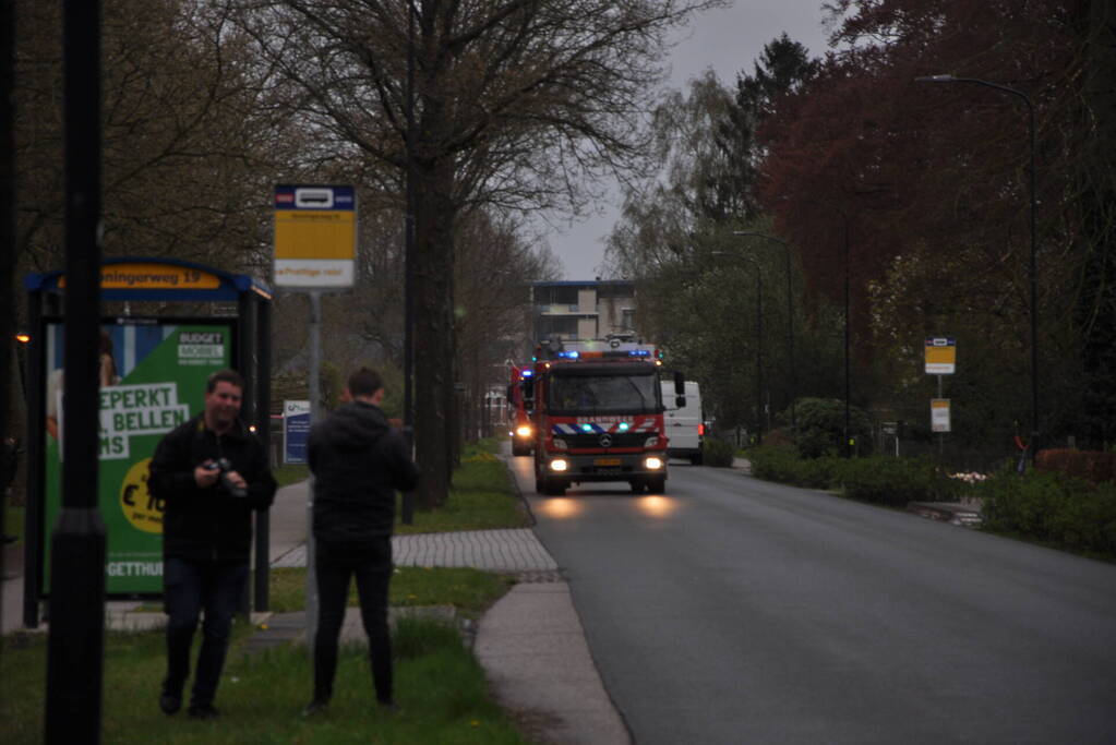 Brandweer doet onderzoek naar schoorsteenbrand