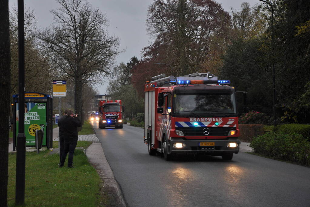 Brandweer doet onderzoek naar schoorsteenbrand